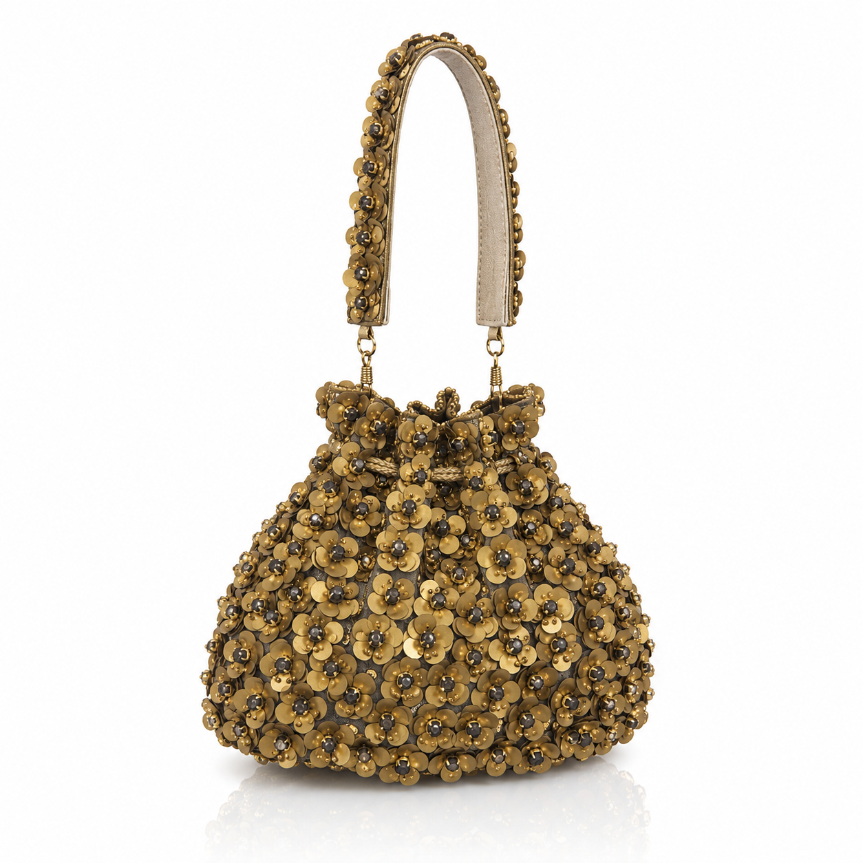 The Gold Bloom Bag