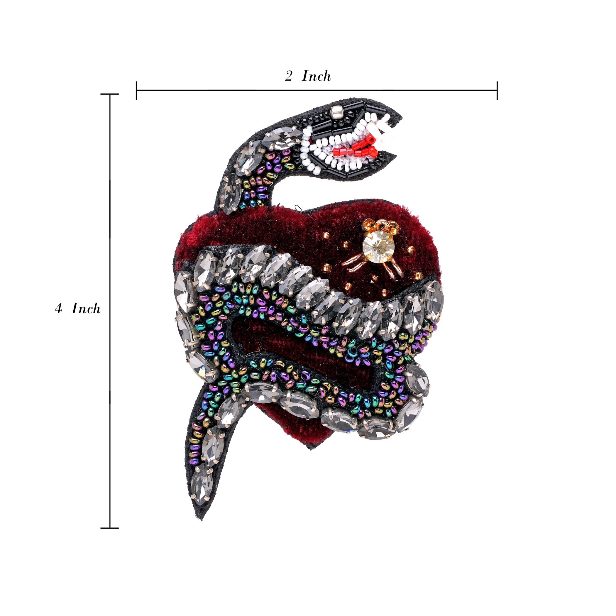 Slithering Snake Brooch