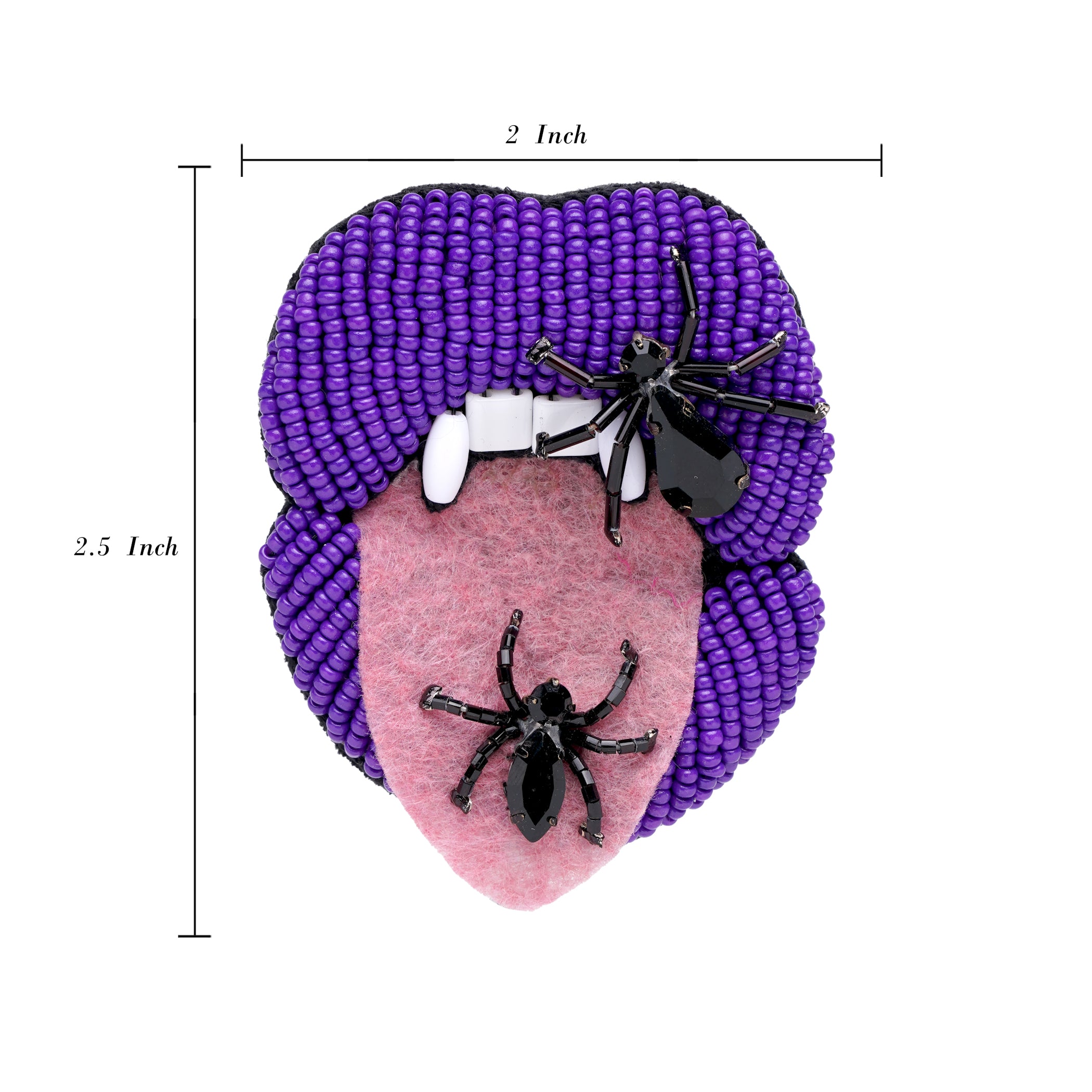 Halloween Spider Brooch
