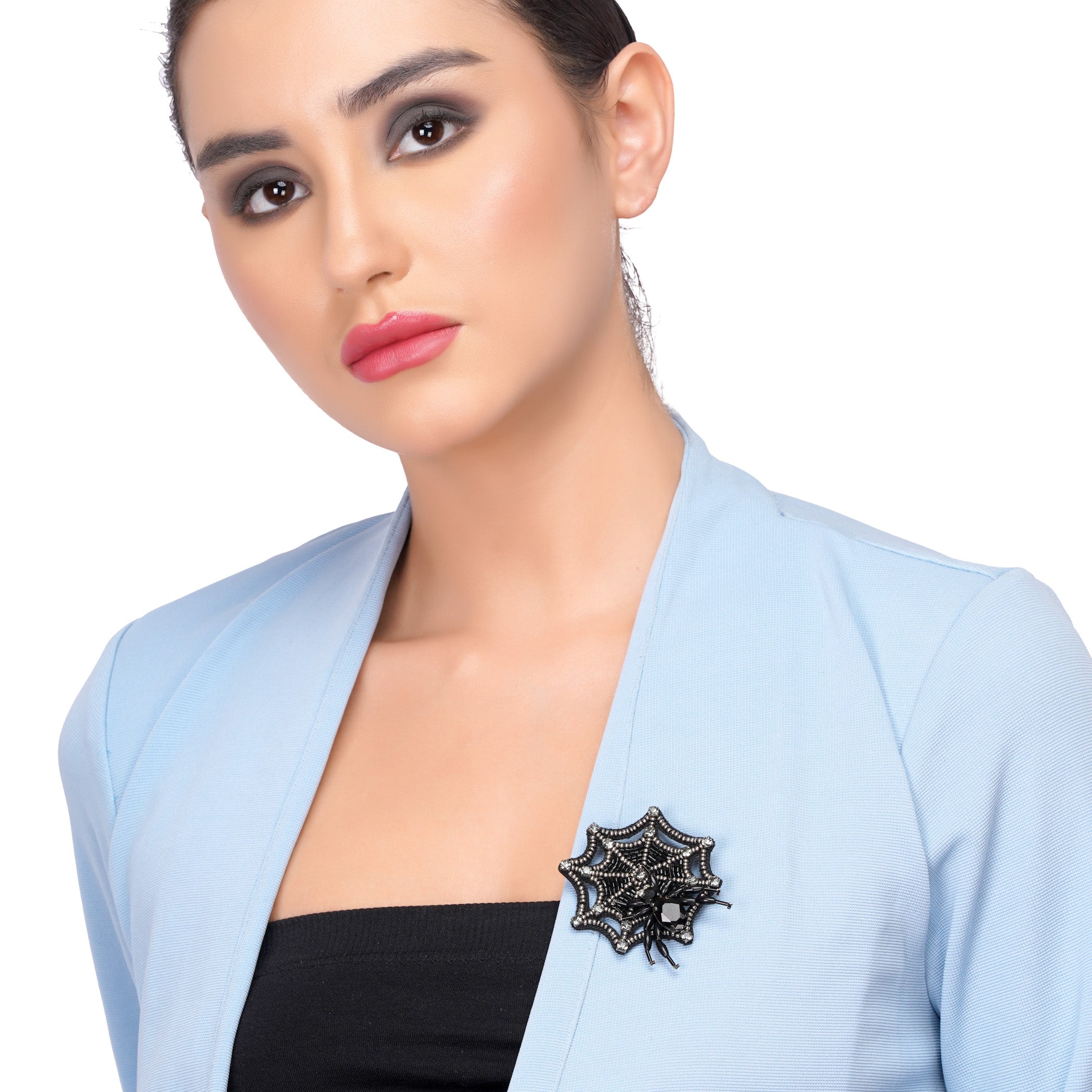 Web Whisper Brooch