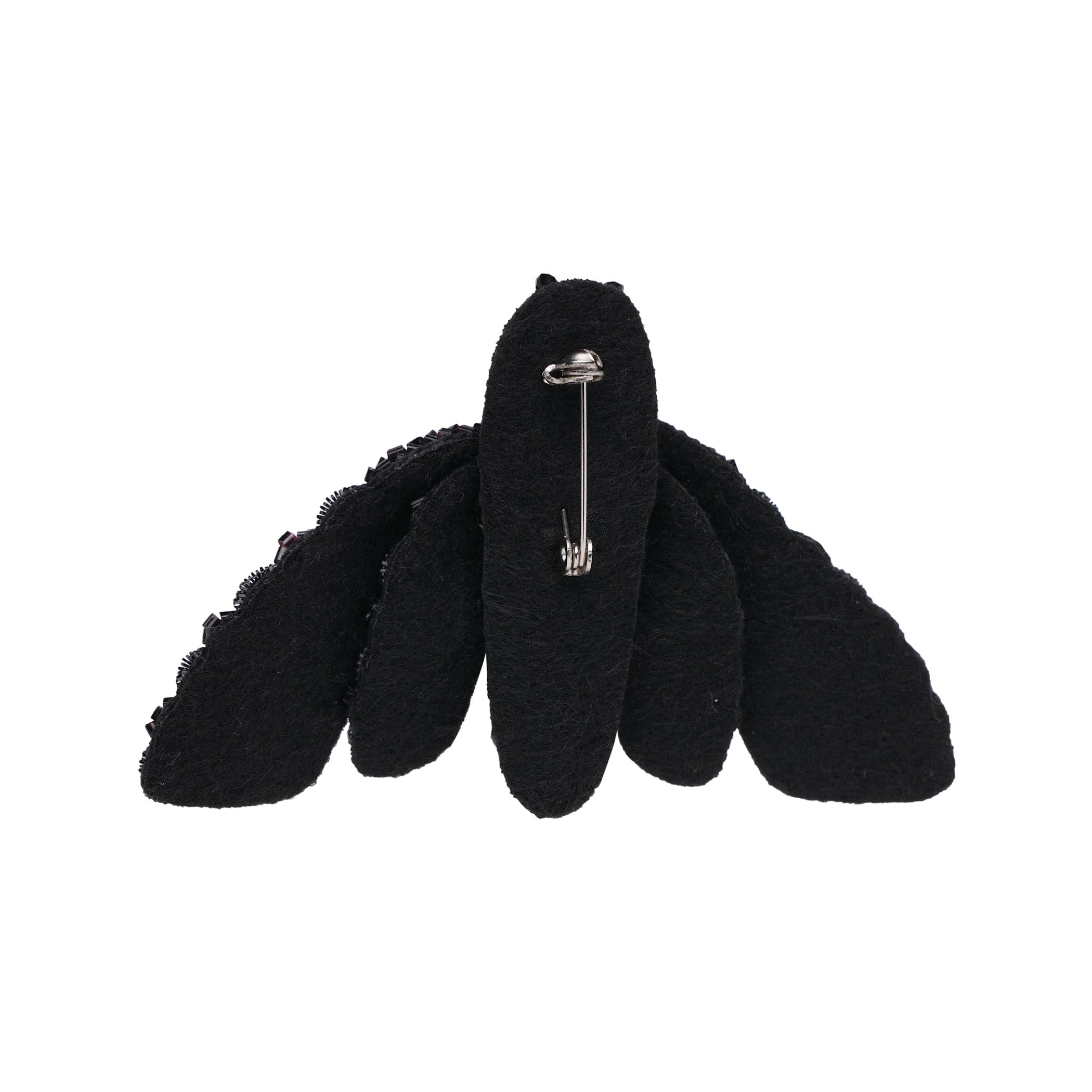 Goth Moth Brooch