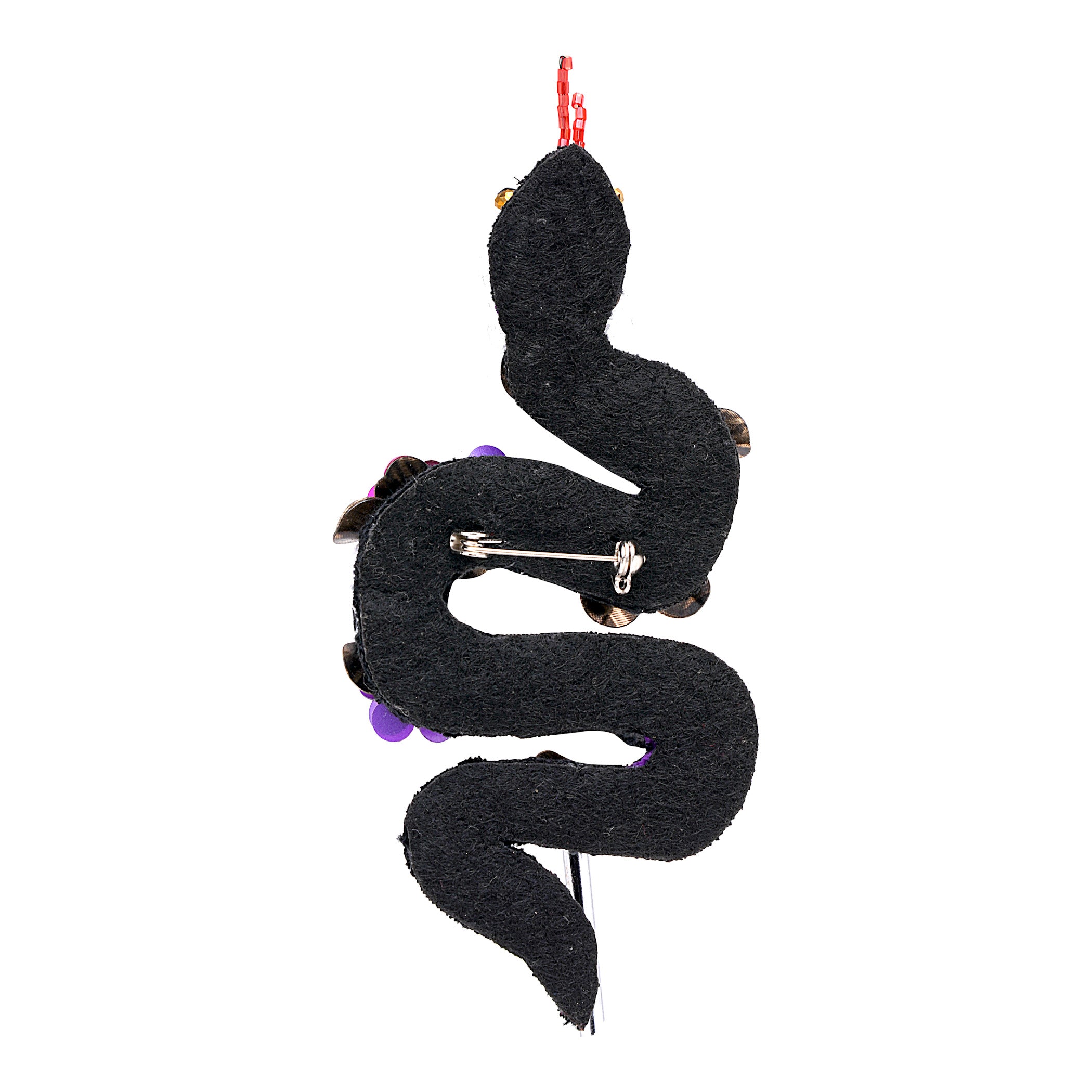 Enchanted Serpent Brooch