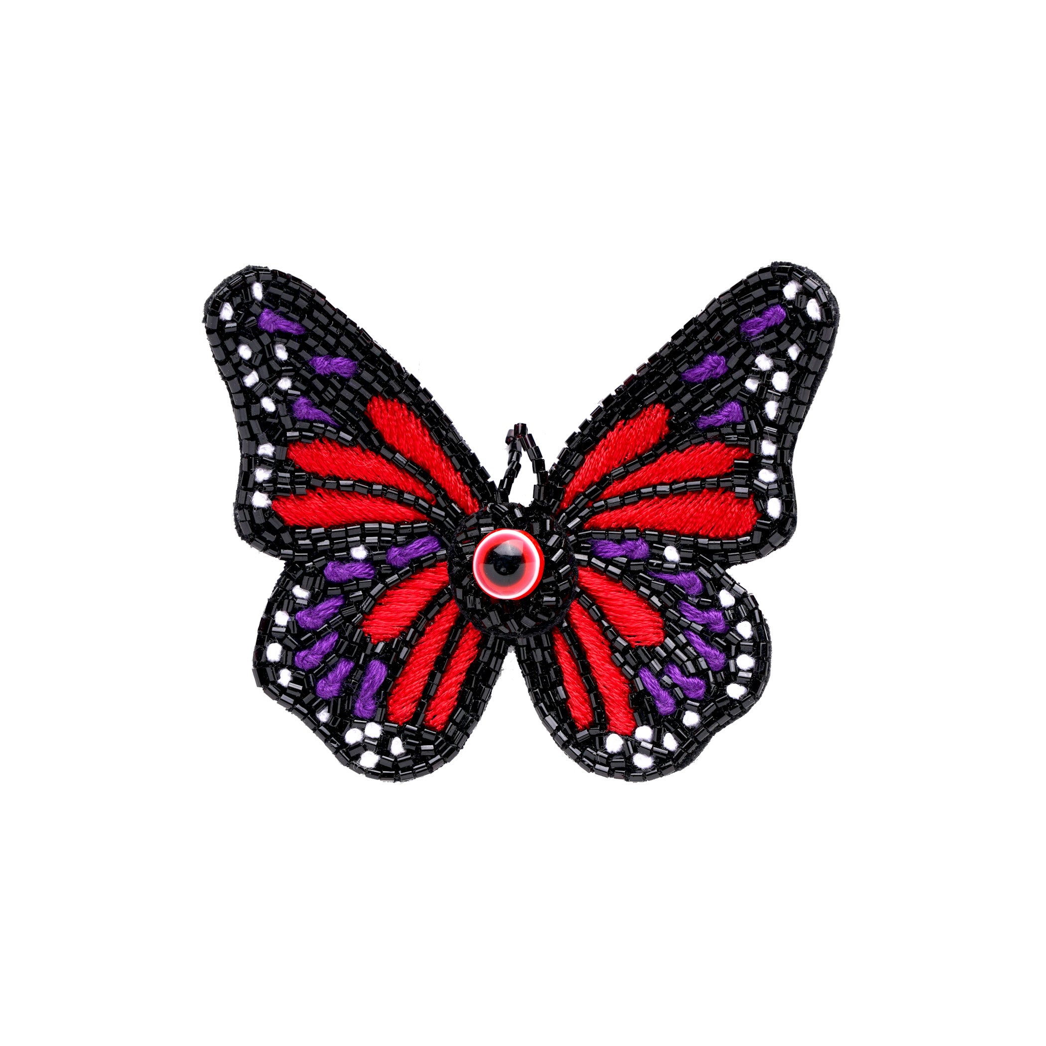 Midnight Wing Brooch