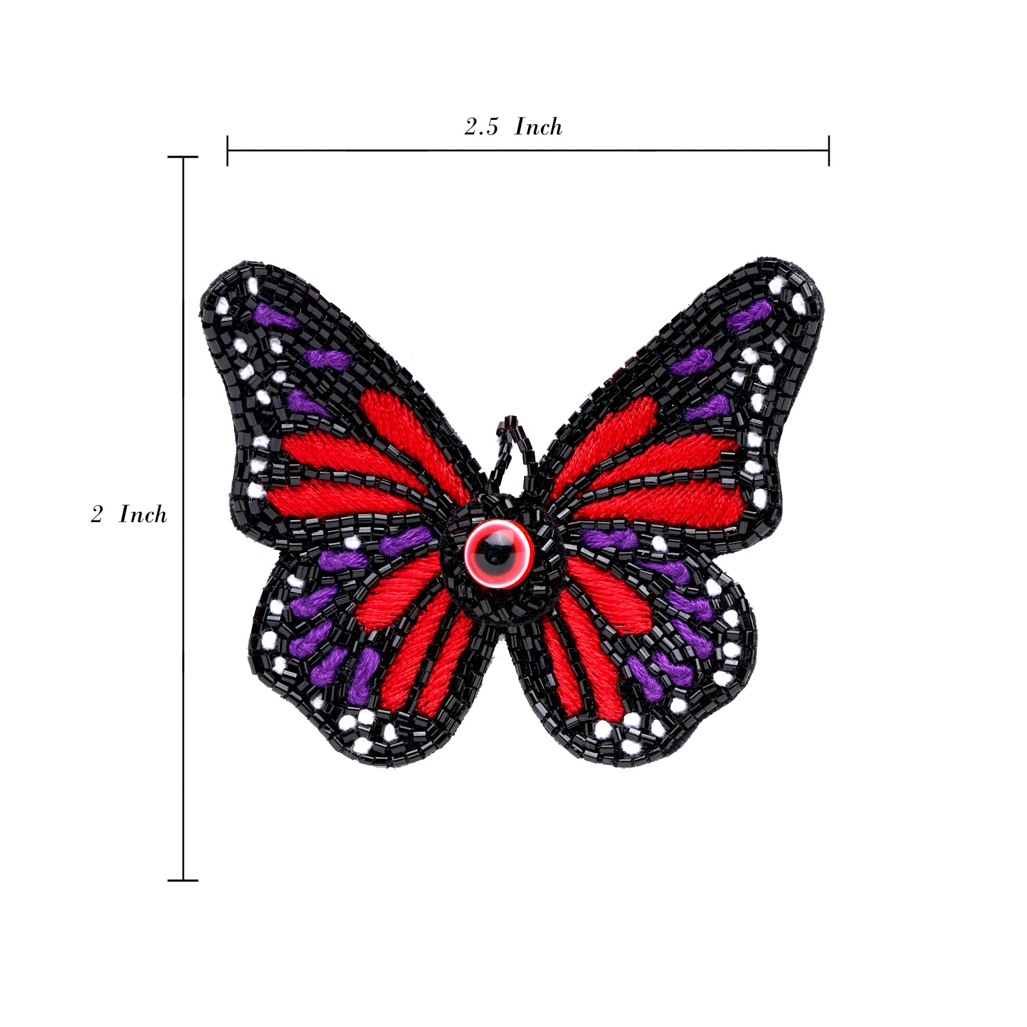 Midnight Wing Brooch