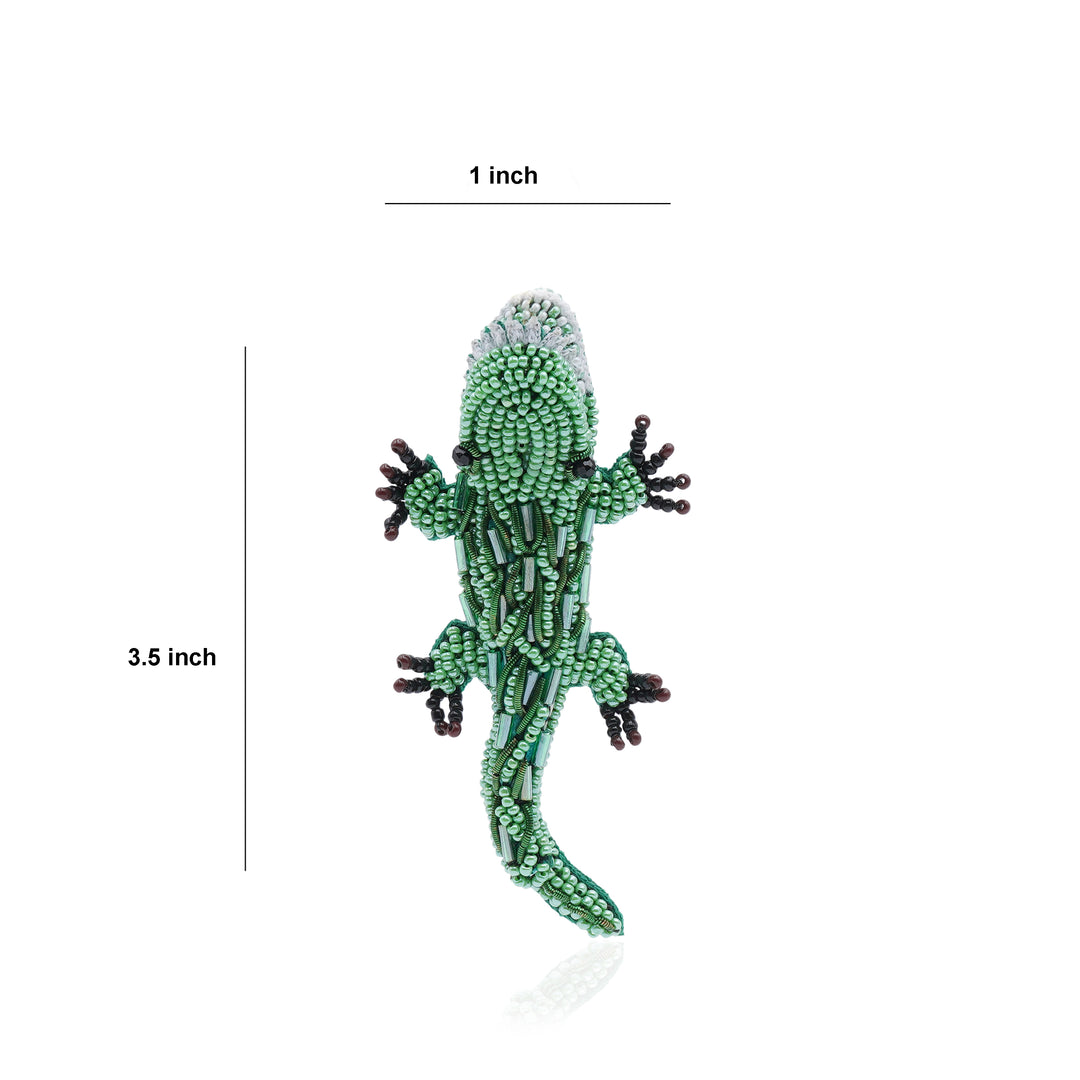 Croc Luxe Brooch