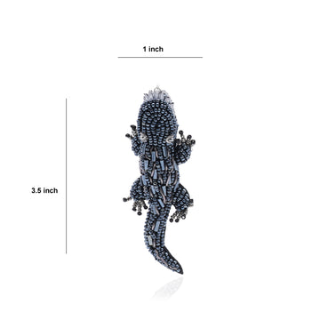 Croc Luxe Brooch