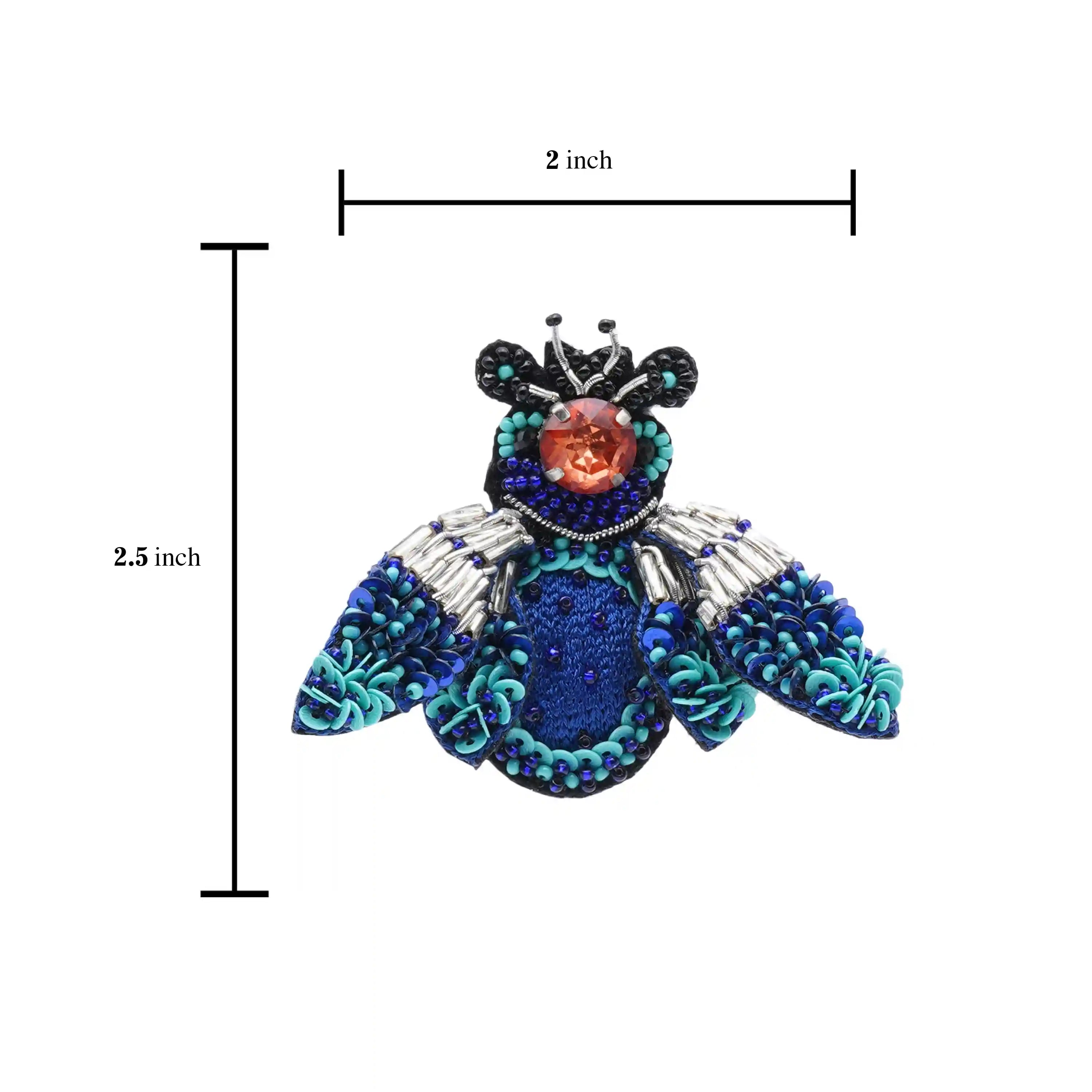 Bug off Brooch