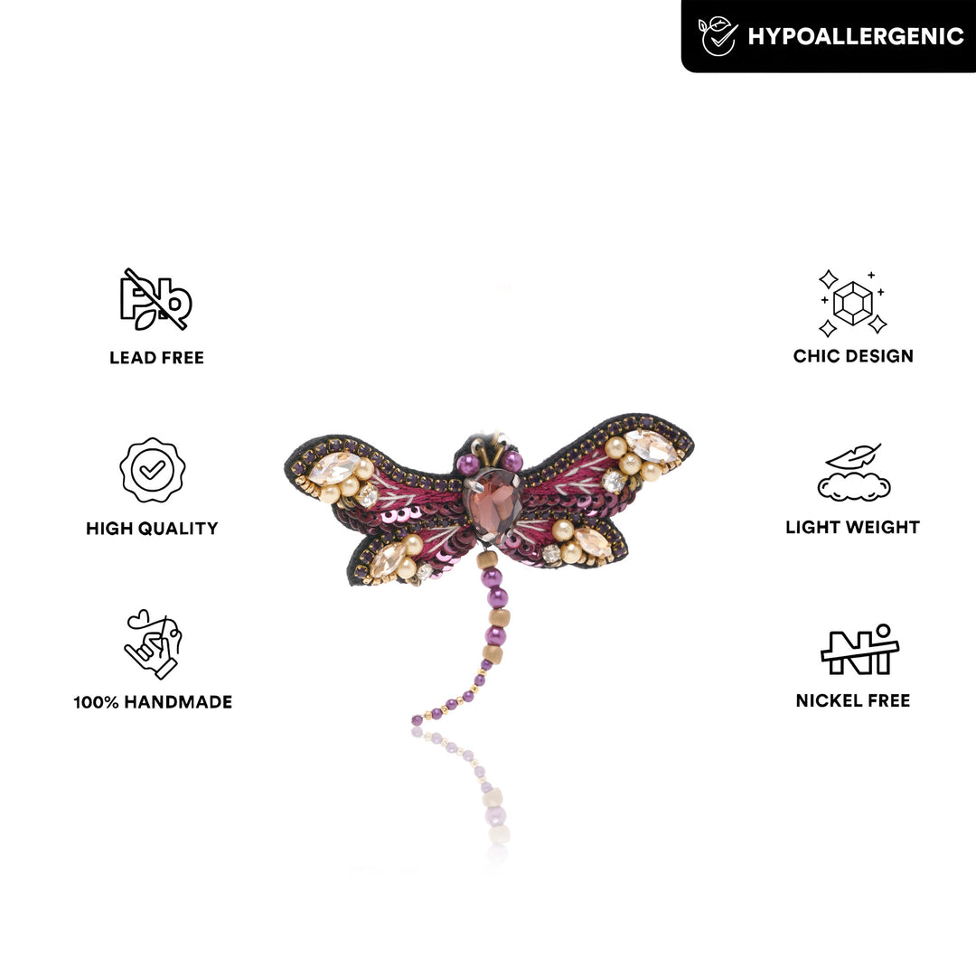 Wing It Dragon Fly Brooch