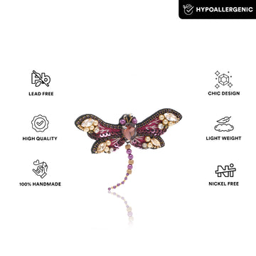 Wing It Dragon Fly Brooch