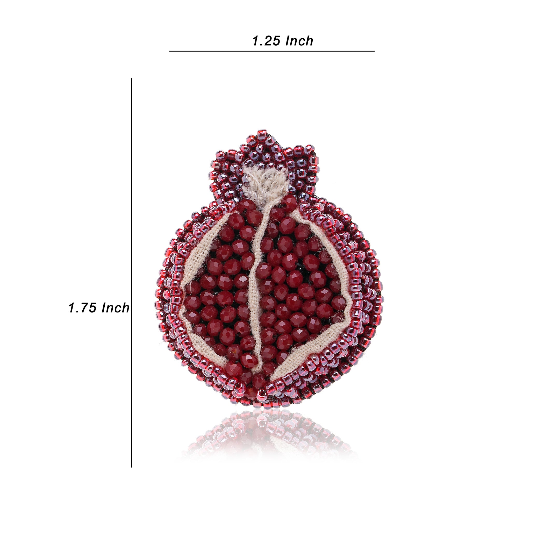 Pome-Party Pomegranate Brooch