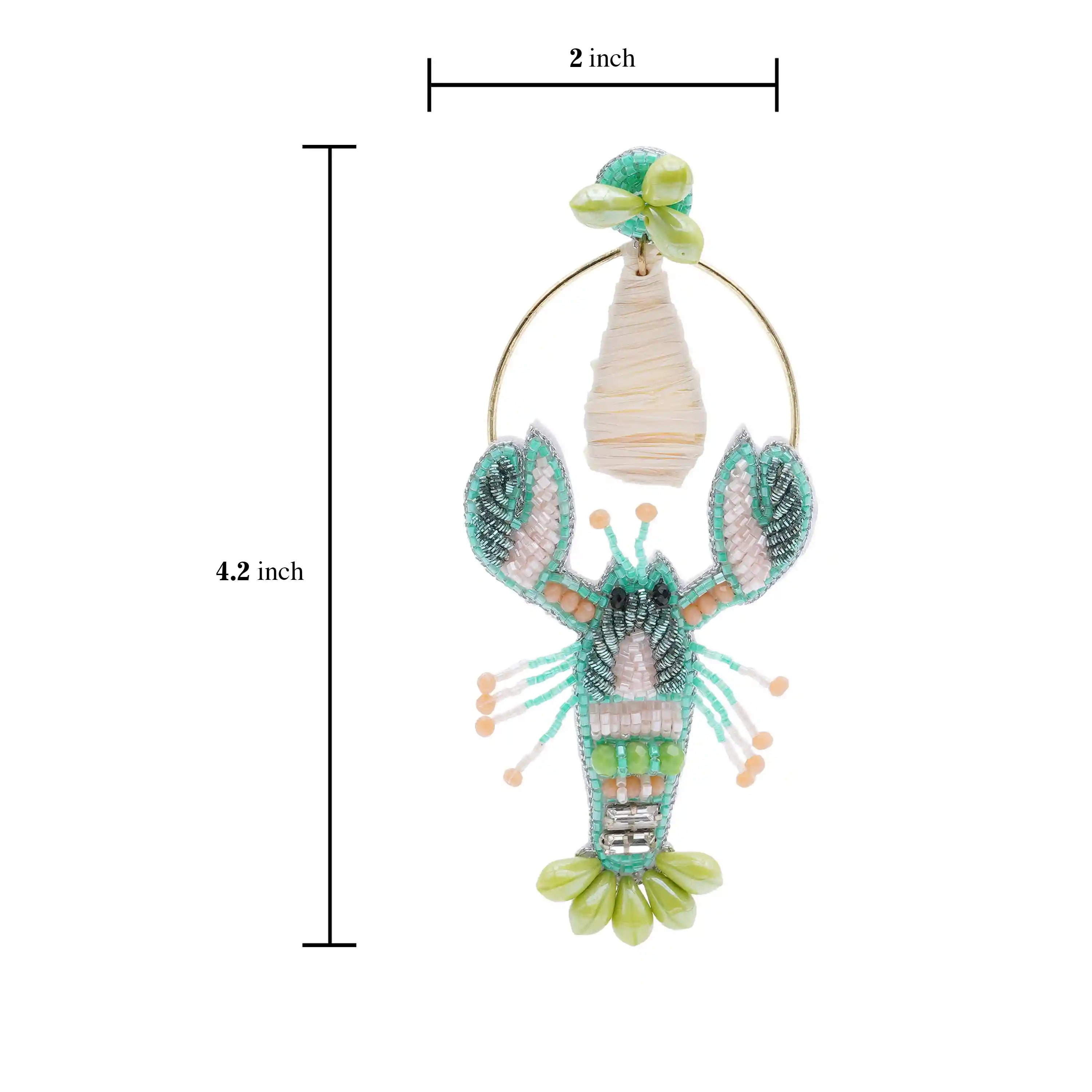Claw Me Lobster Long Pendant Necklace