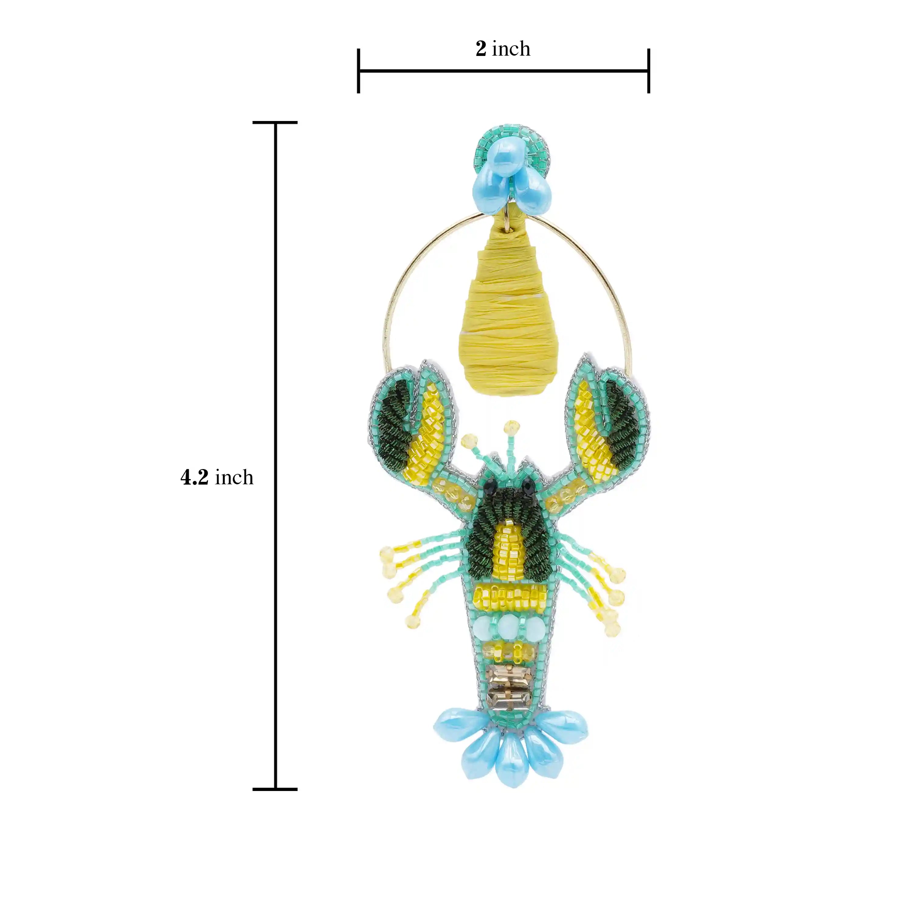 Claw Me Lobster Long Pendant Necklace