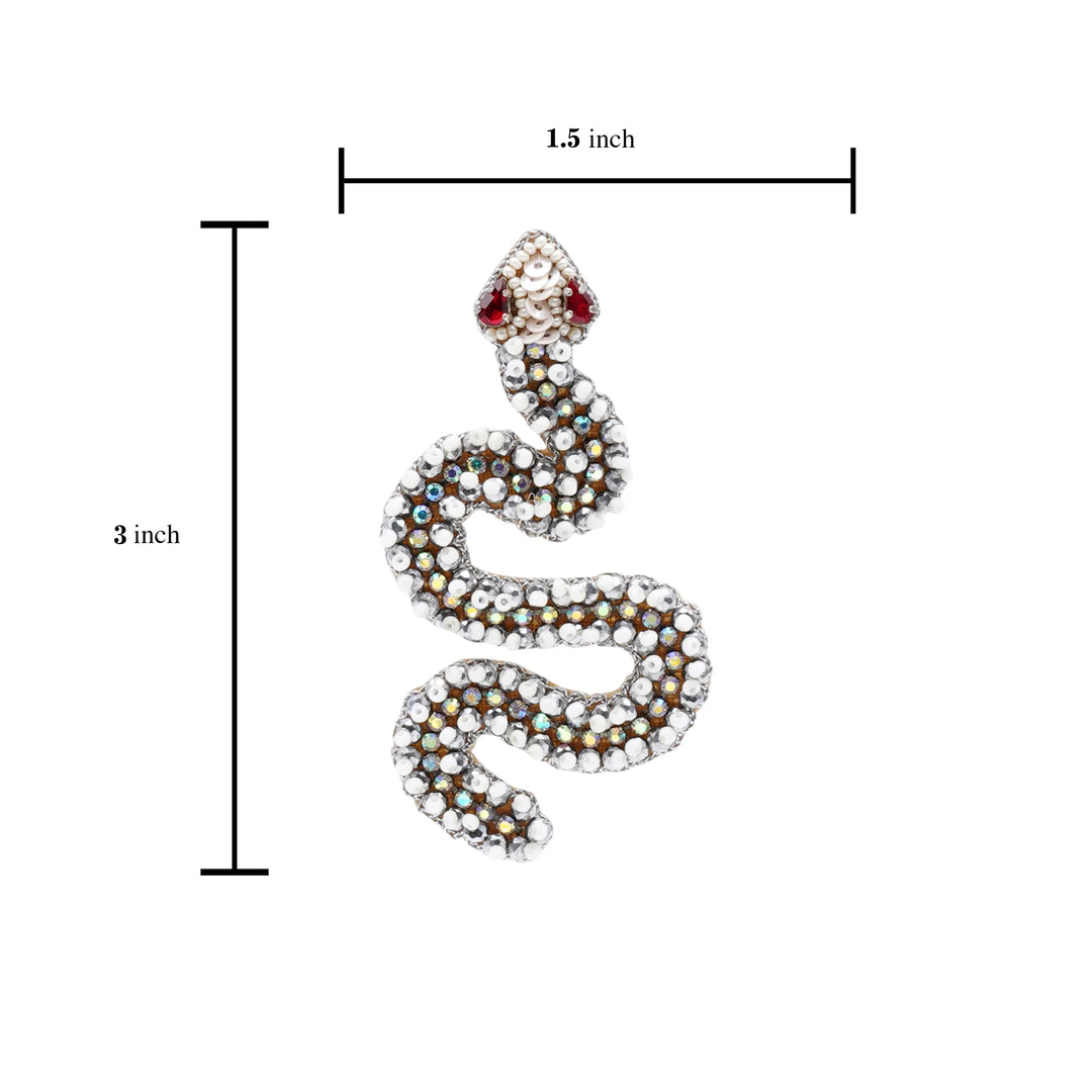 Ssslay Snake Brooch