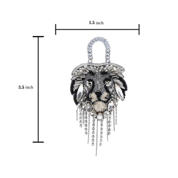 Majestic Lion Brooch