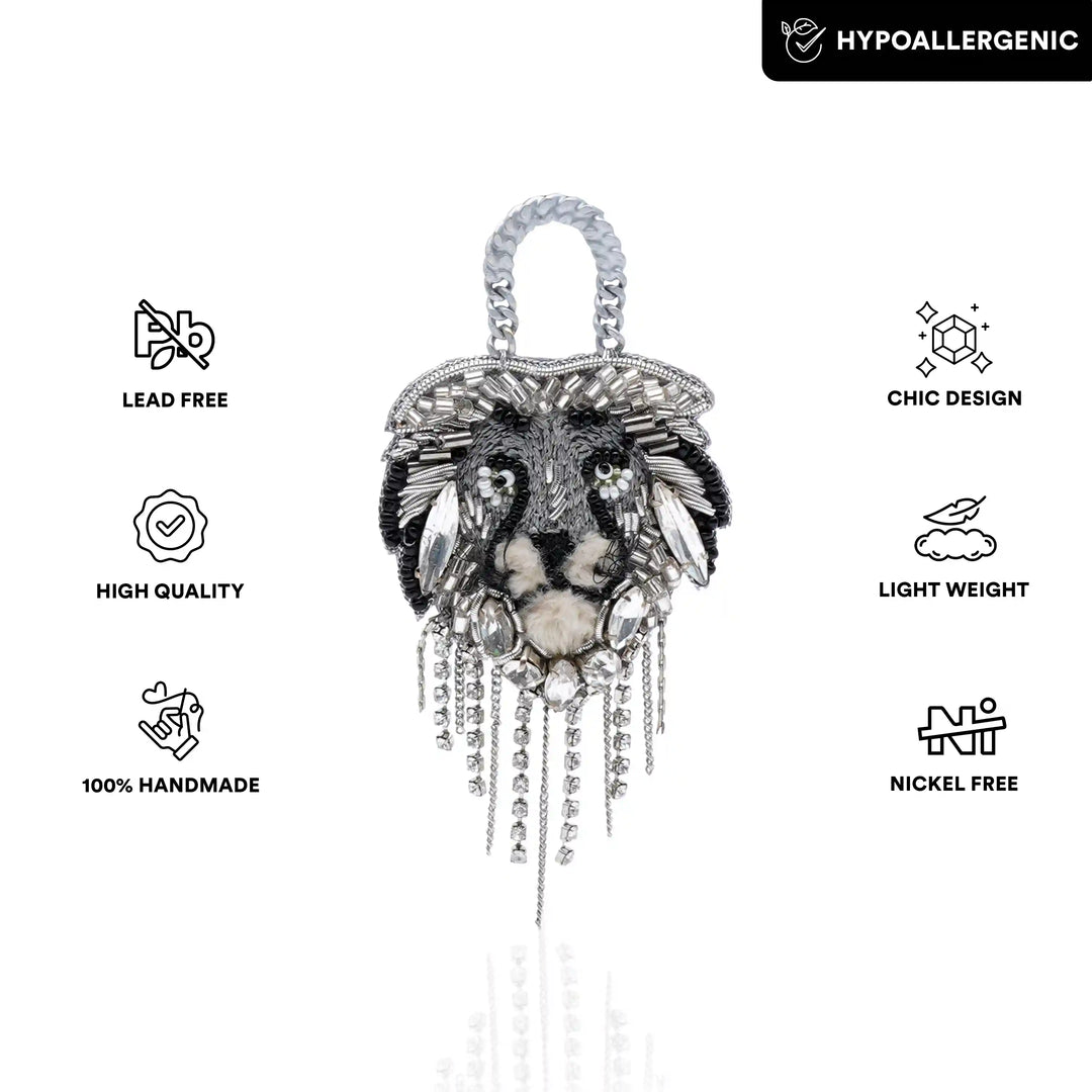 Majestic Lion Brooch