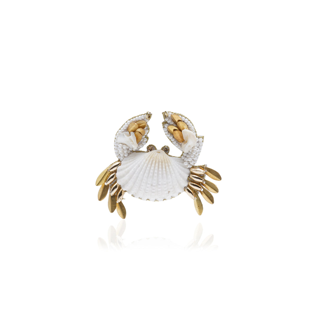 Cut-the-Crab Long Pendant Necklace