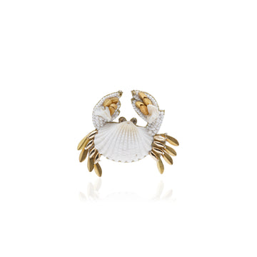 Cut-the-Crab Long Pendant Necklace