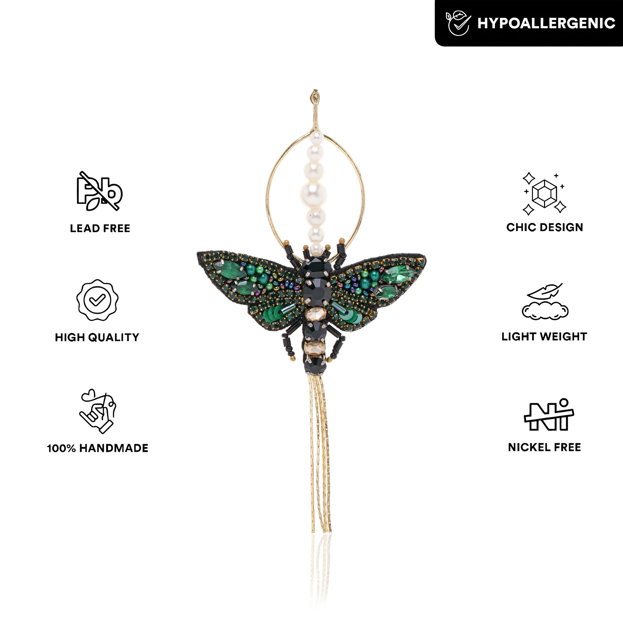 Dragon Fly Dash Earring