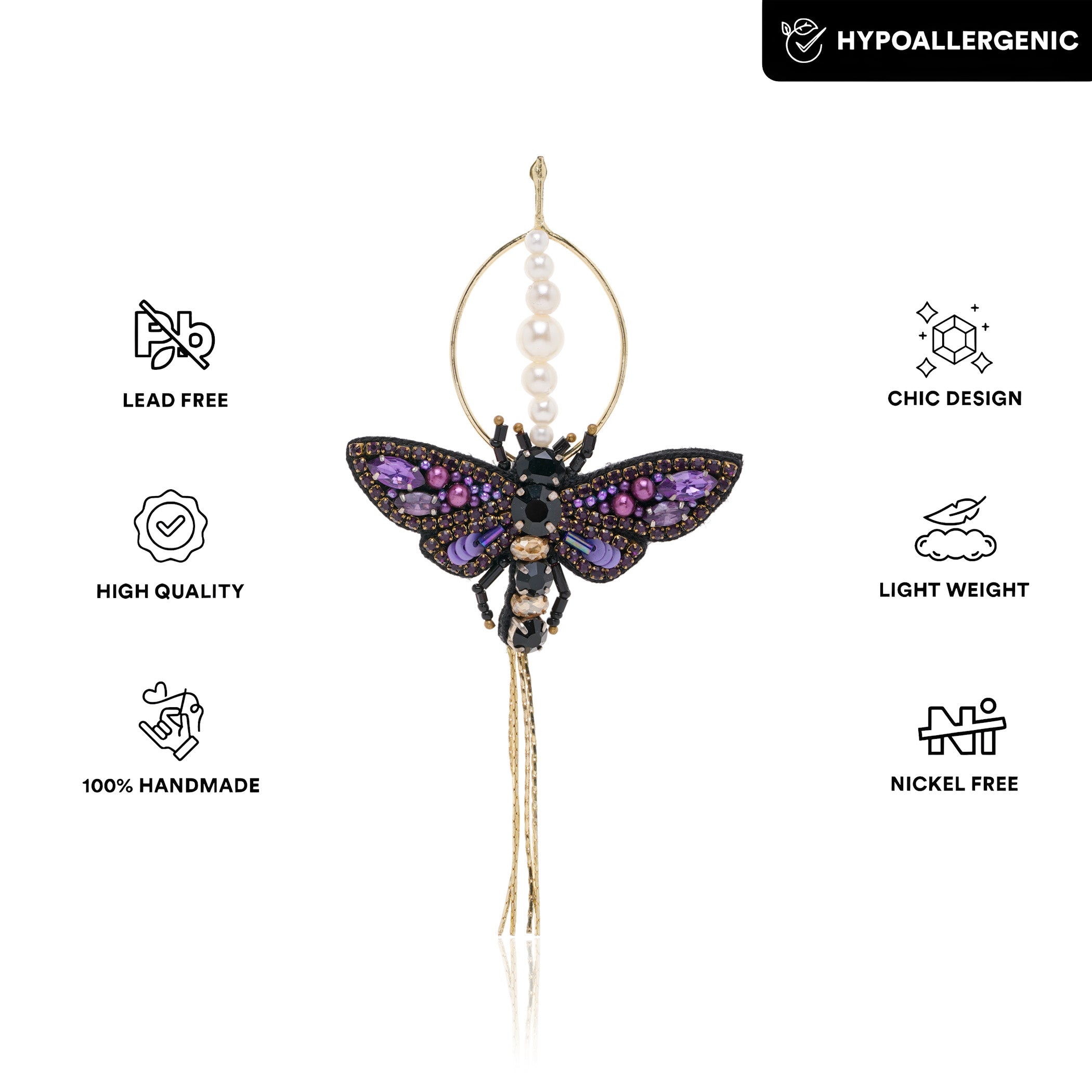 Dragon Fly Dash Earring