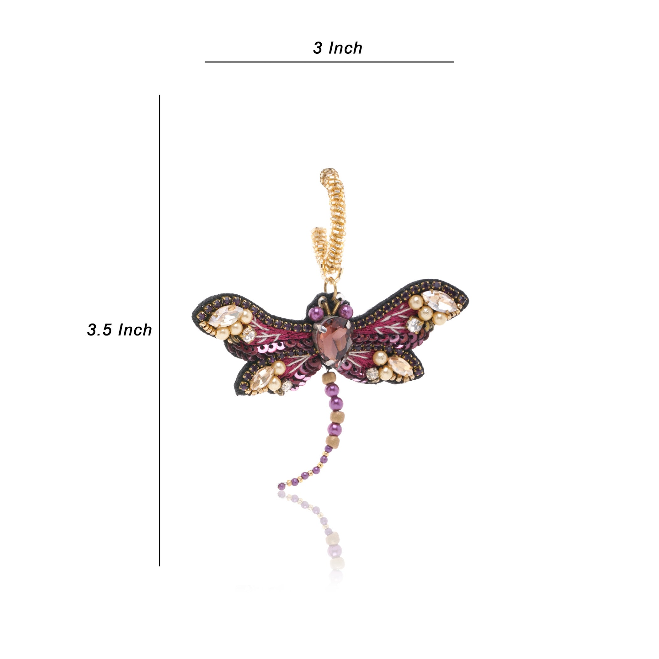 Wing It Dragon Fly Earring