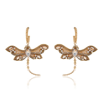 Wing It Dragon Fly Earring