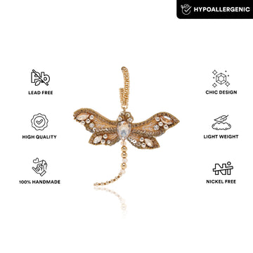 Wing It Dragon Fly Earring