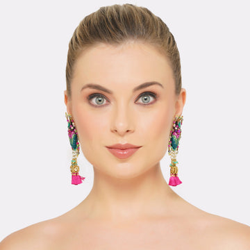 Spotty Moth Hop Earring