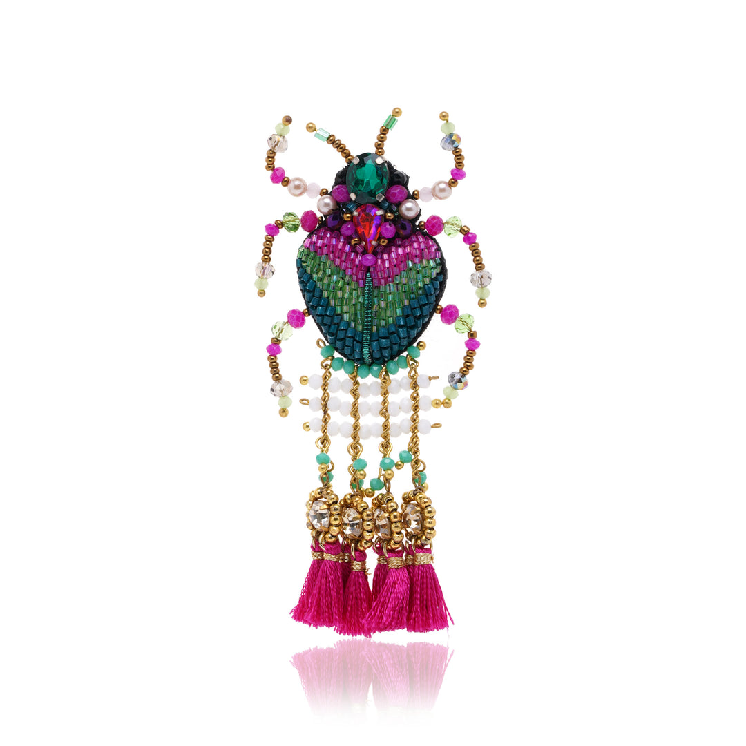 Spotty Moth Hop Earring