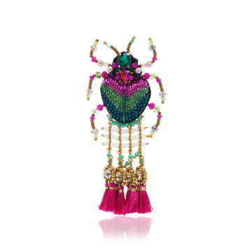 Spotty Moth Hop Earring