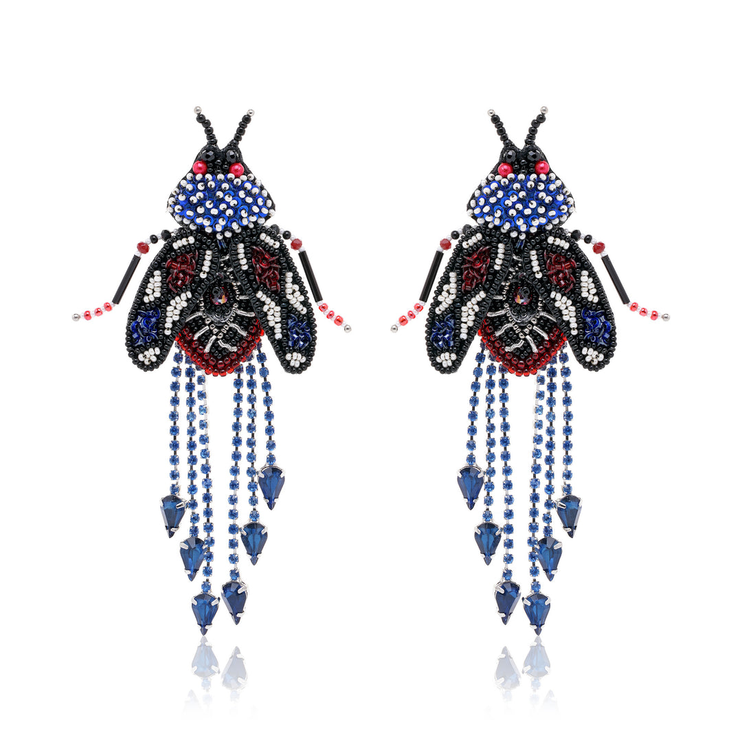 Wanderer Moth Earring