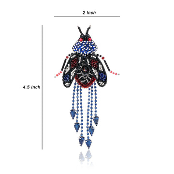 Wanderer Moth Earring