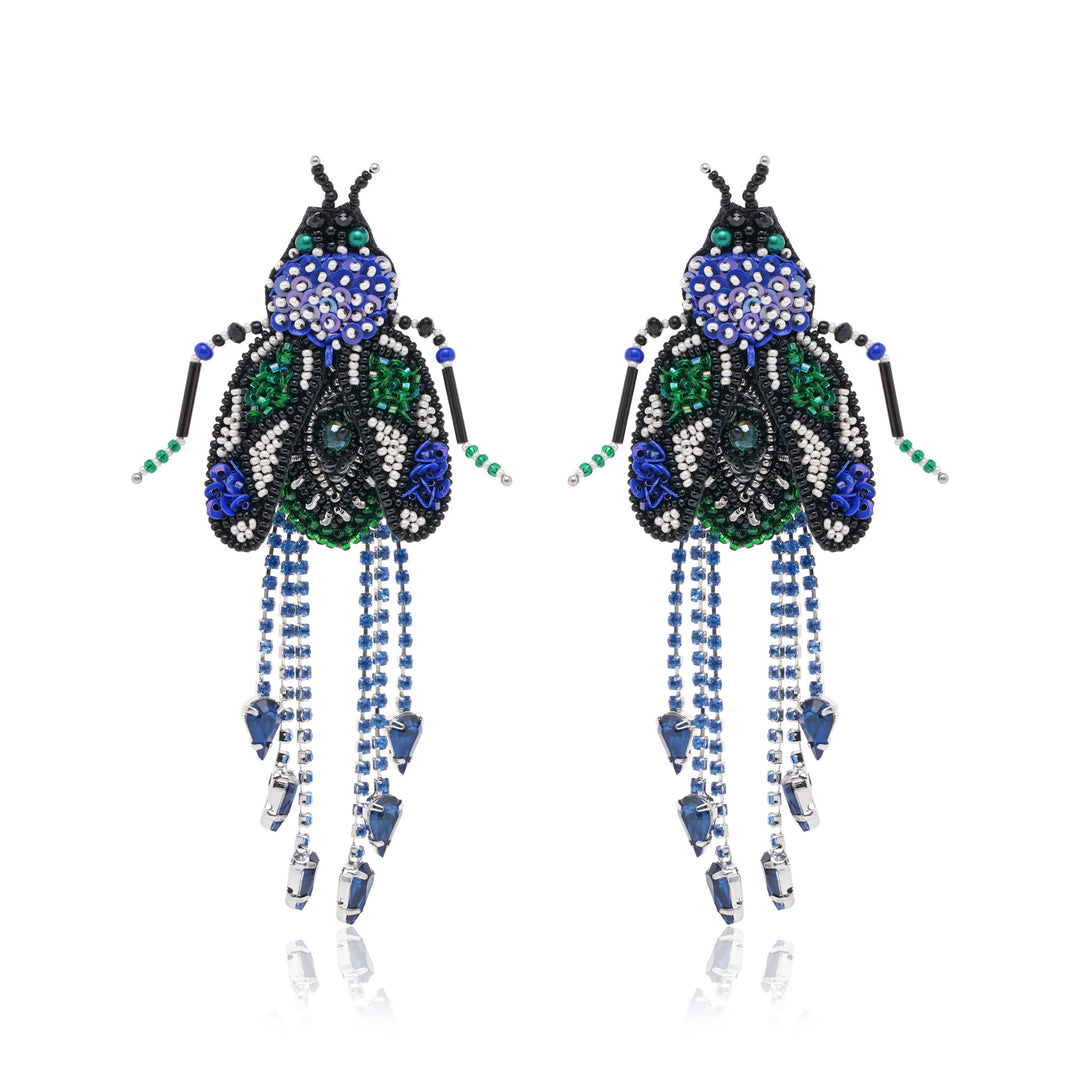 Wanderer Moth Earring