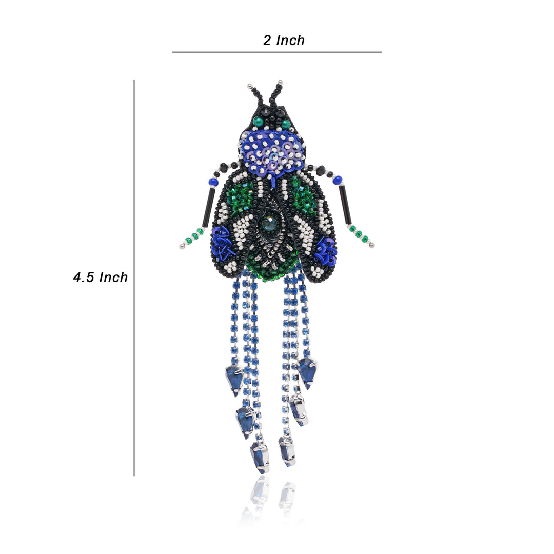 Wanderer Moth Earring