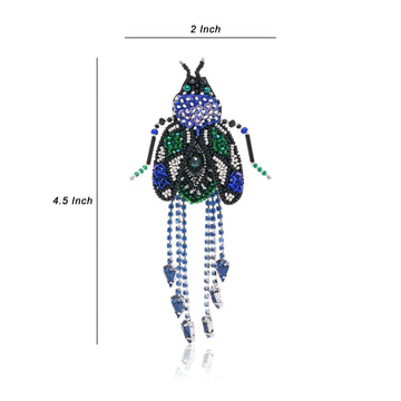 Wanderer Moth Earring