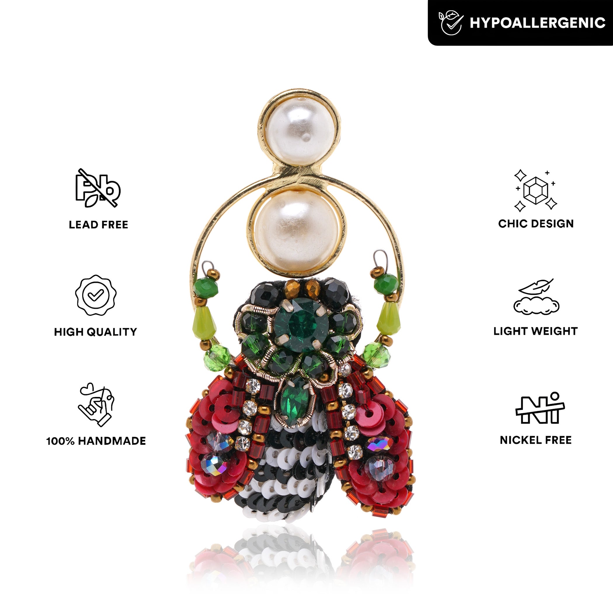 Buzz Off Fly Earring