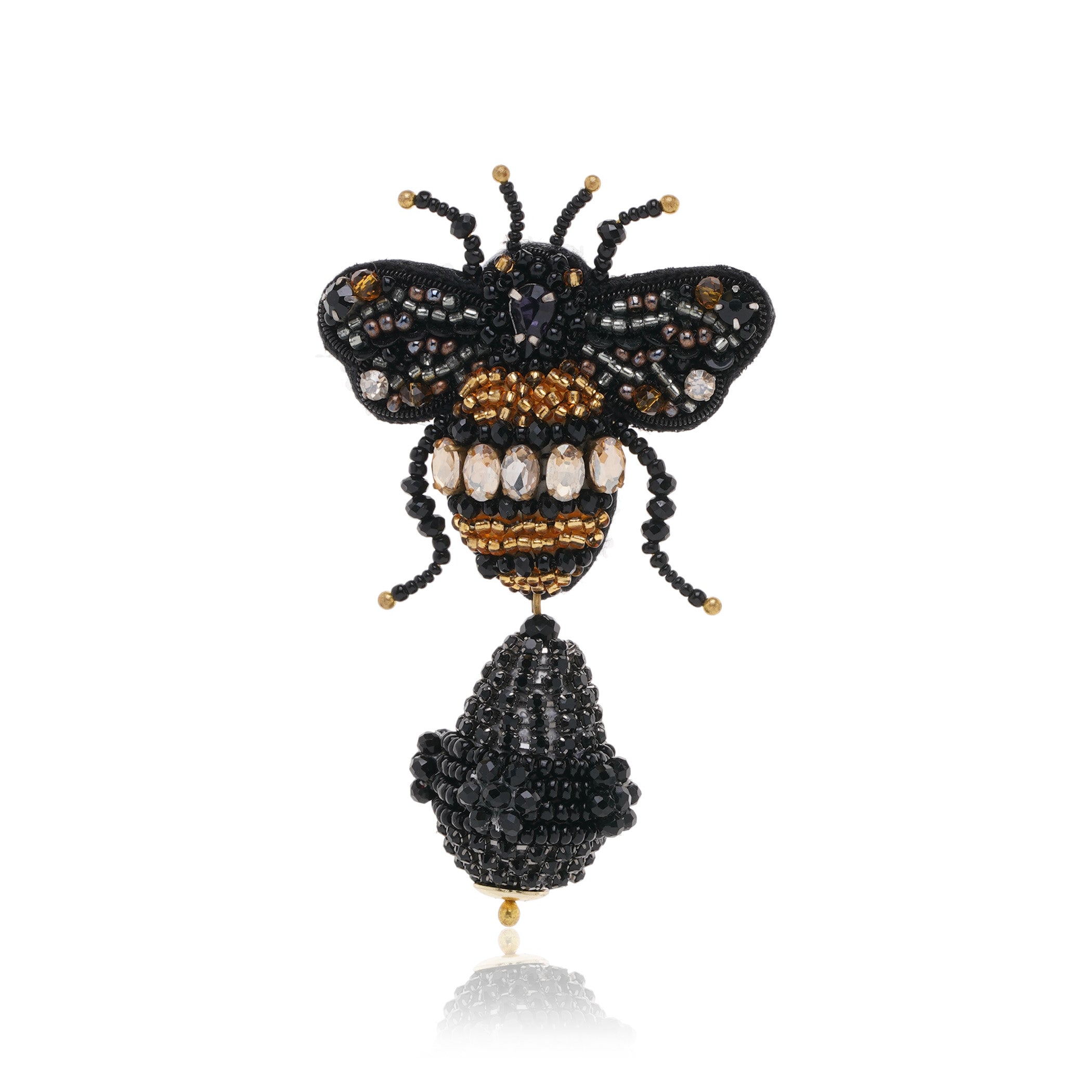Buzzin’ Honey Bee Earring