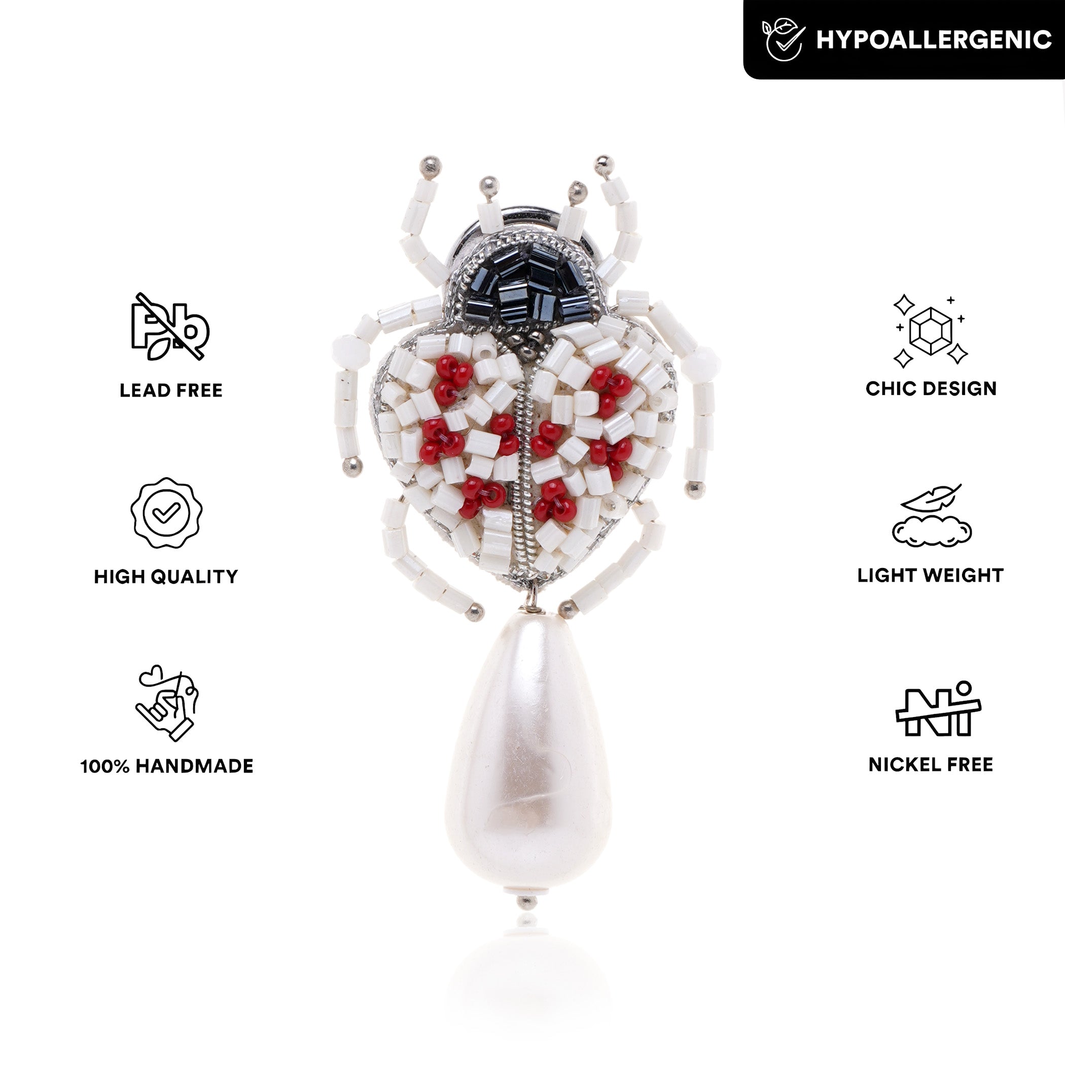 Spot On Ladybird Earring