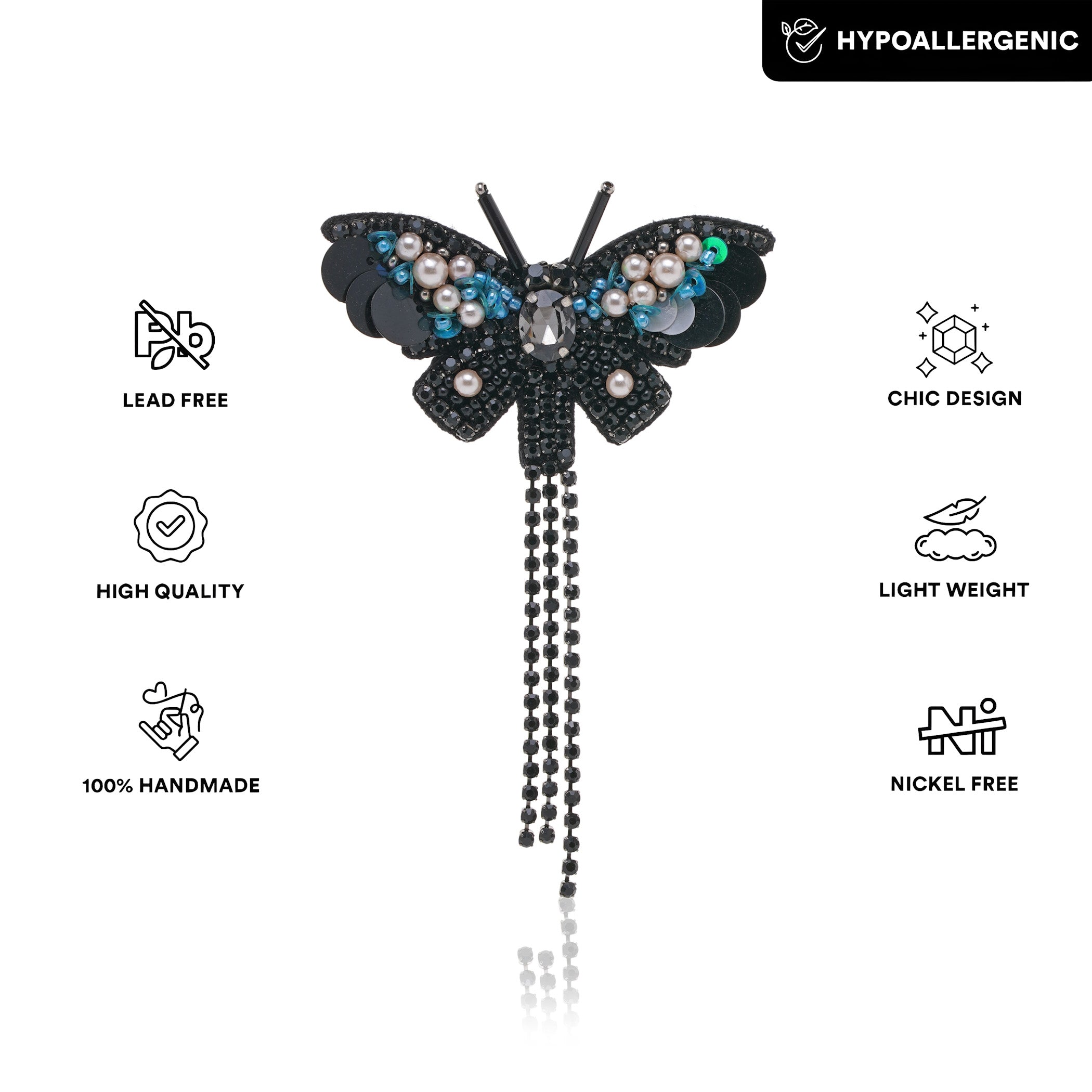 Twinkle Butterfly Earring