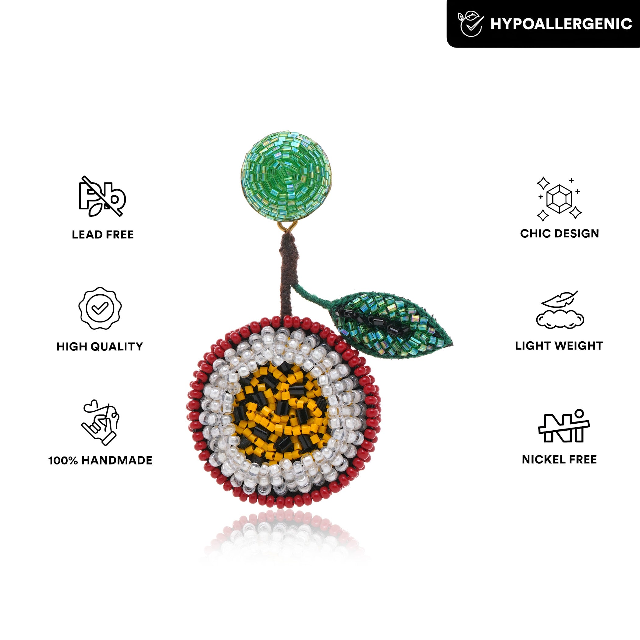 Passion Fruit Fizz Earring