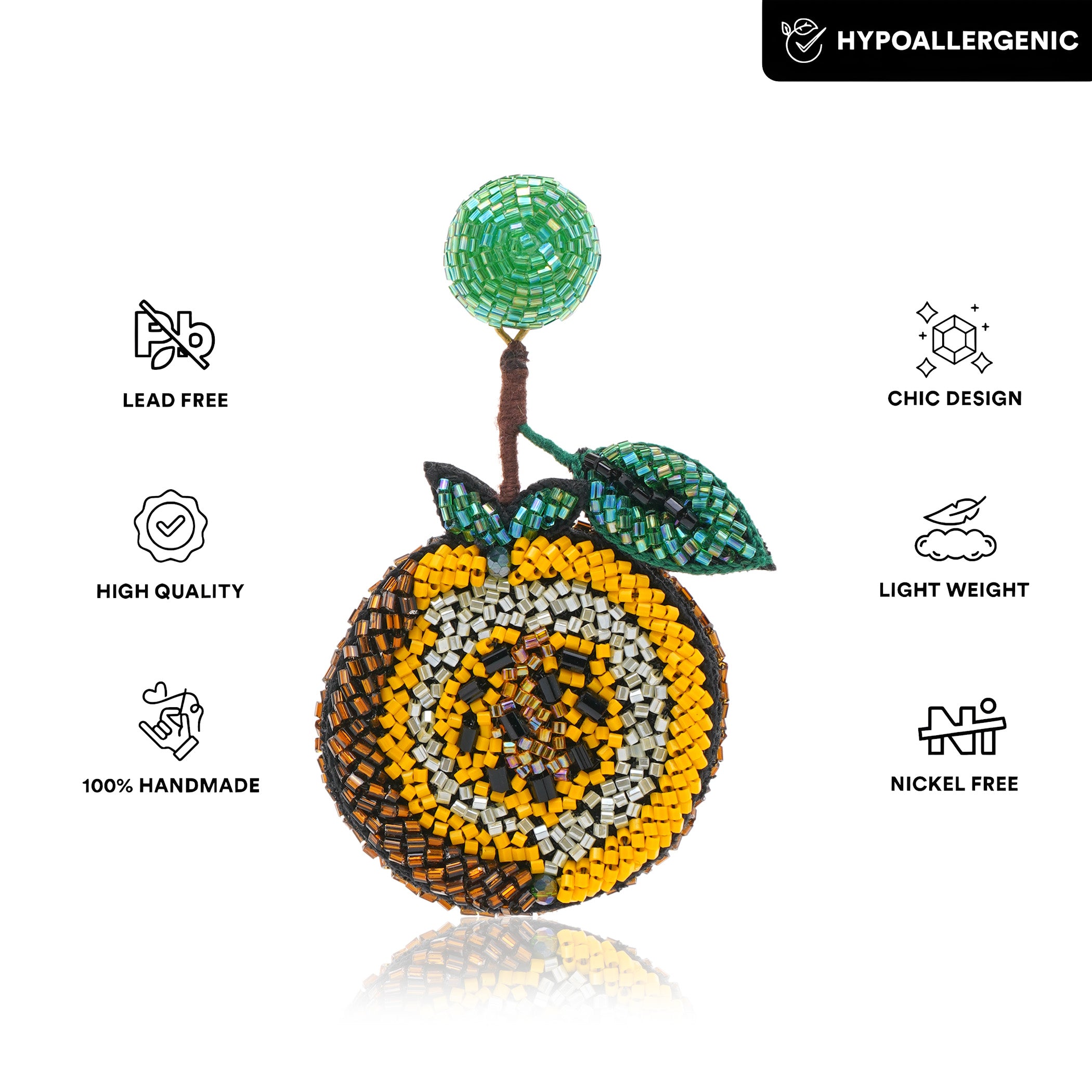 Passion Fruit Pop Earring