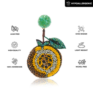 Passion Fruit Pop Earring