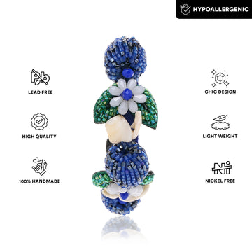 Blueberry Bliss Earring