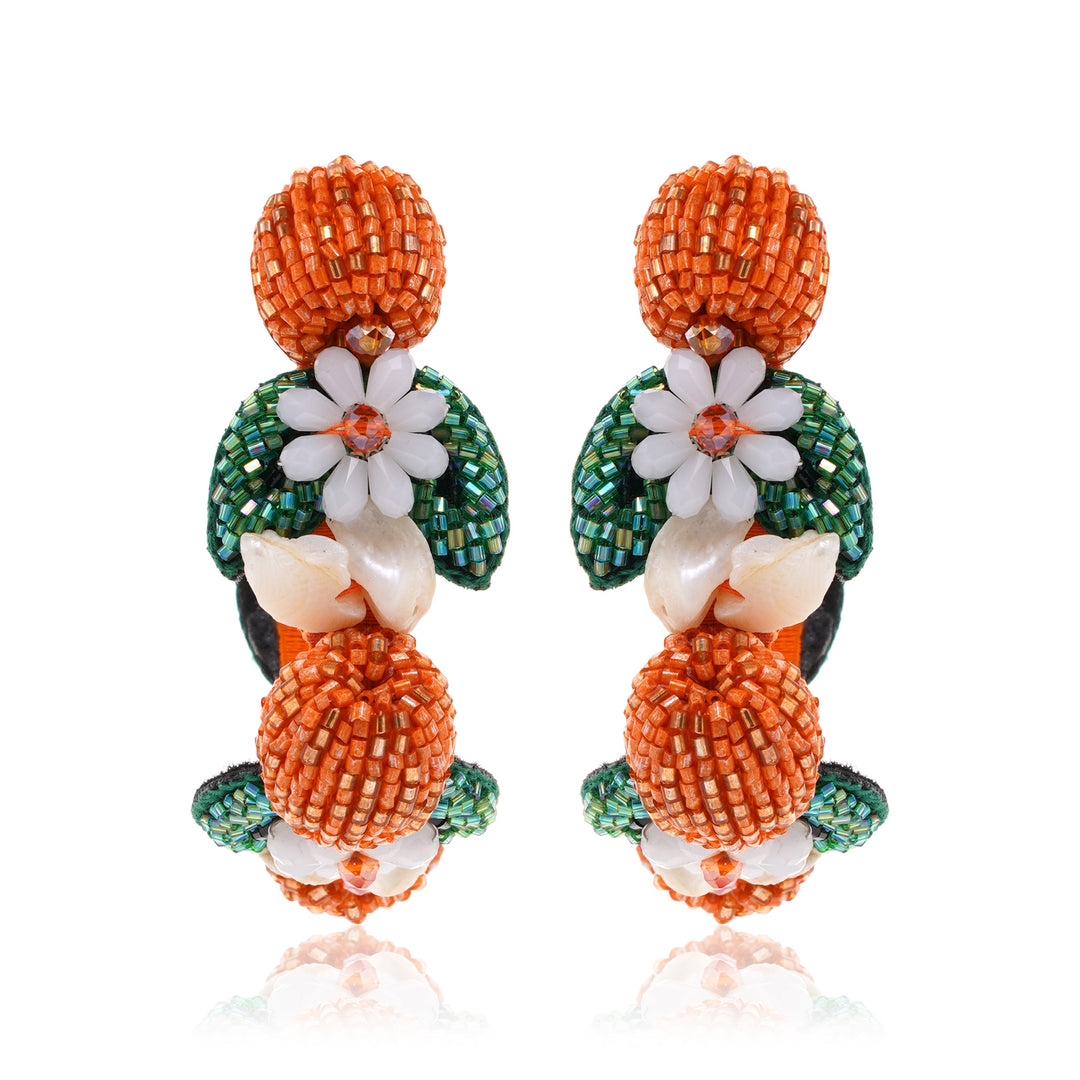 Orange Zest Earring
