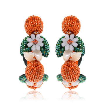 Orange Zest Earring