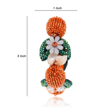 Orange Zest Earring