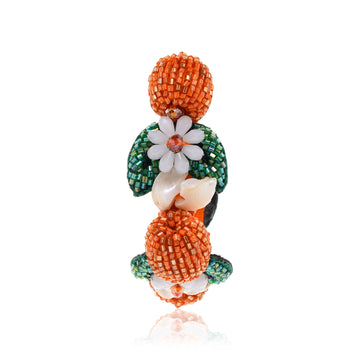 Orange Zest Earring