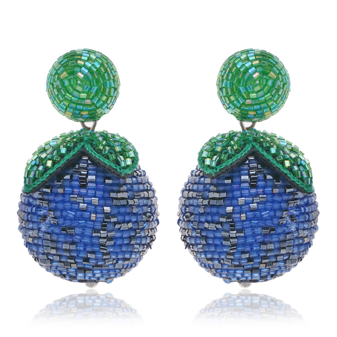 Wild Berry Blue Earring