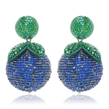 Wild Berry Blue Earring