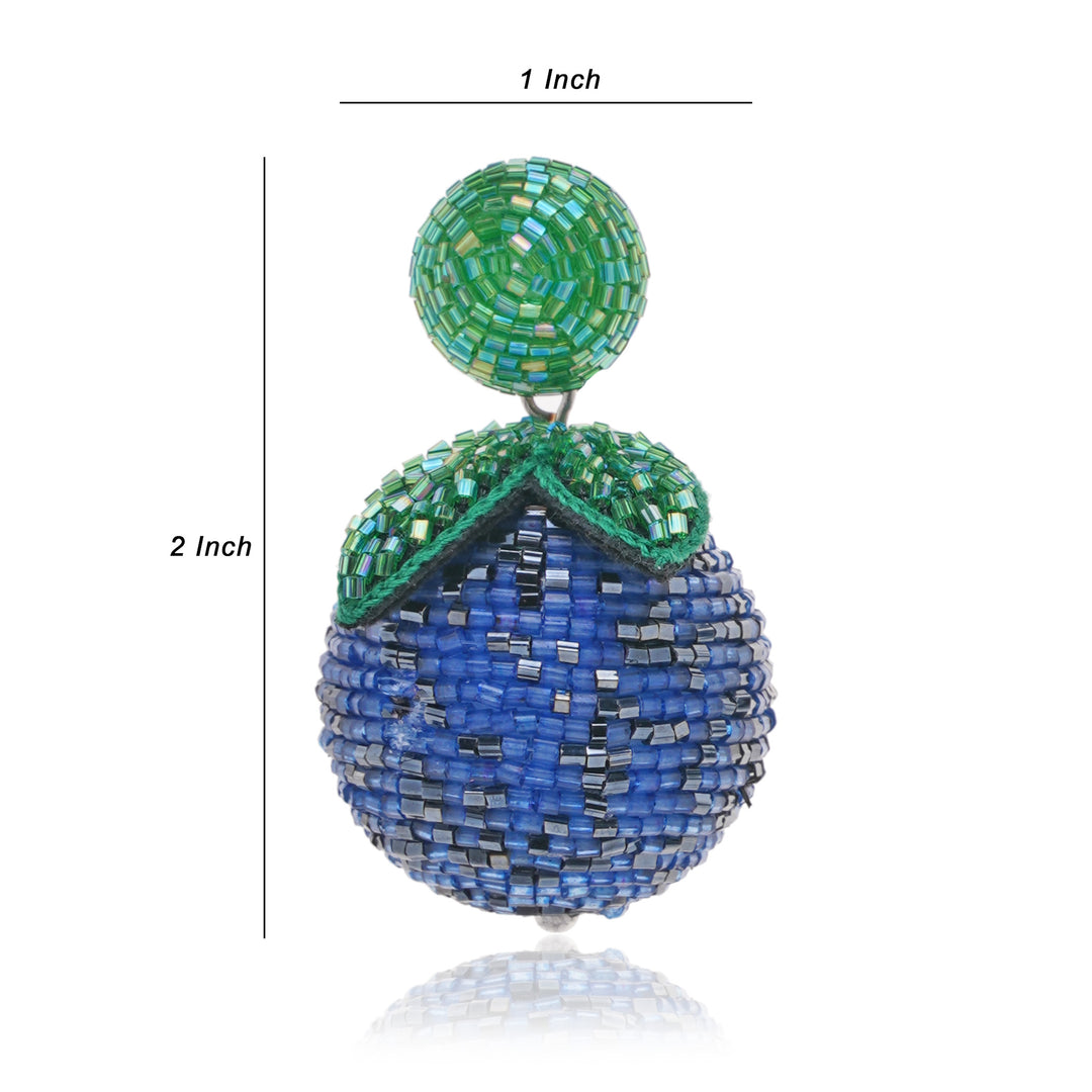 Wild Berry Blue Earring