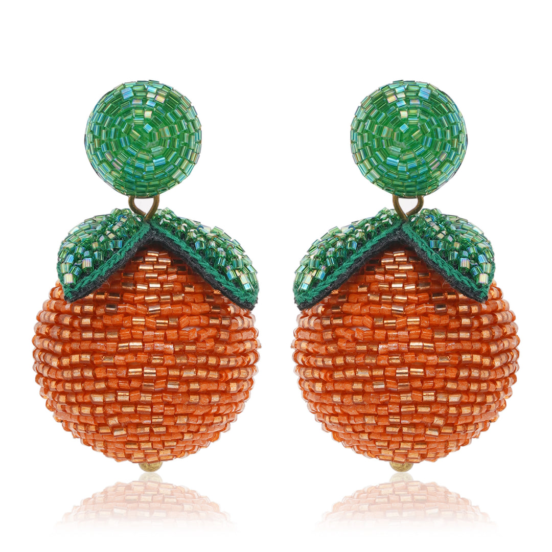 Tangerine Twist Earring